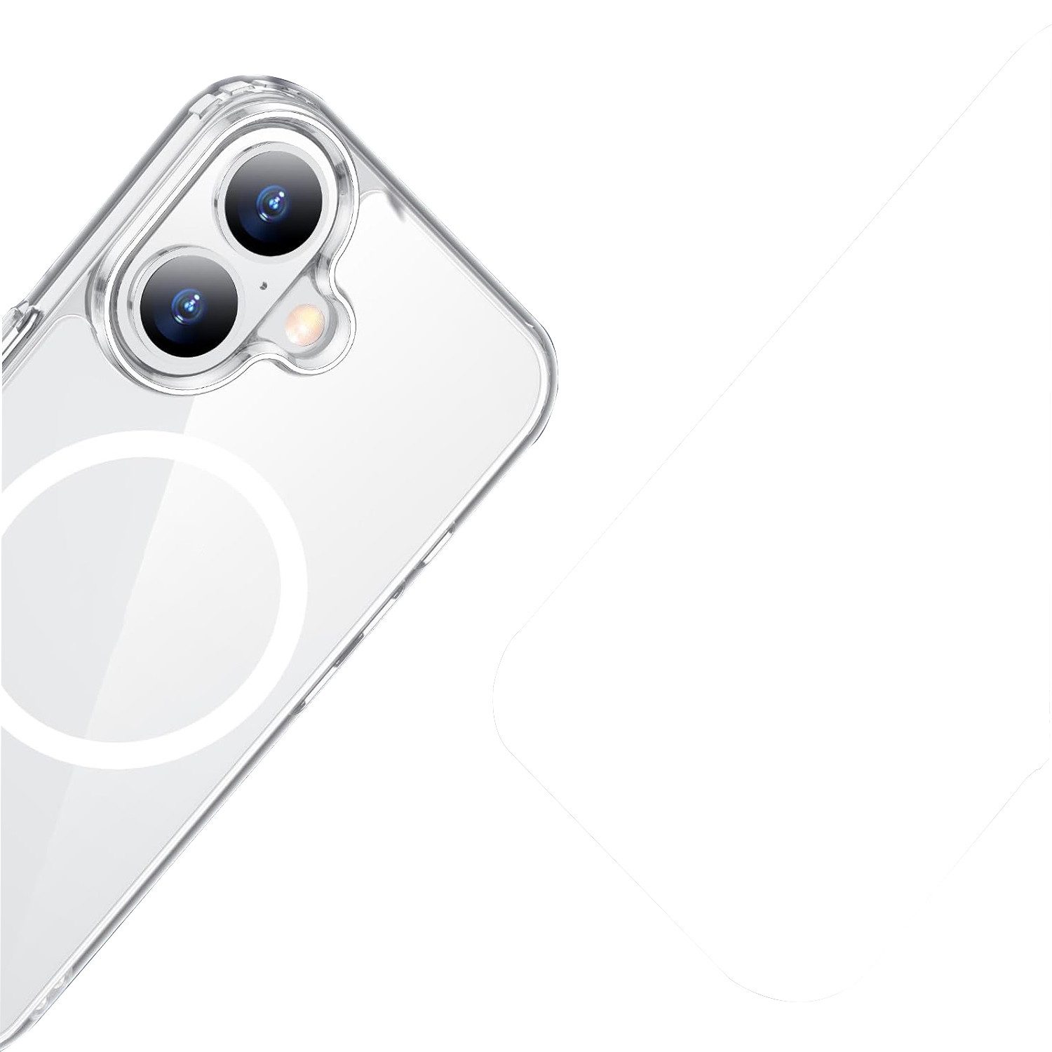 Ventarent Handyhülle Induktion Hülle iPhone 16 Plus MagSafe 6,7 Zoll, Case Cover Bumper Schutzhülle Magnetisch