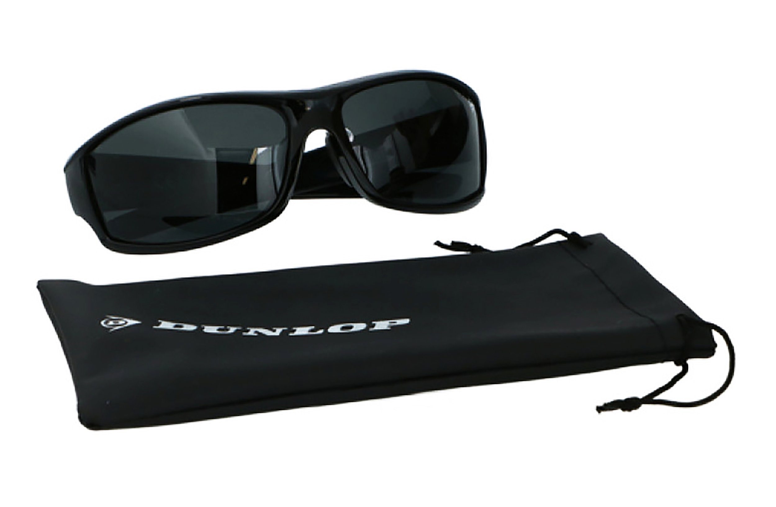 Dunlop Fahrradbrille AUTOBRILLE Magnet Etui Polarisationsbrille Polarisiert Sport 30, Radbrille Dunlop Fahrradbrille