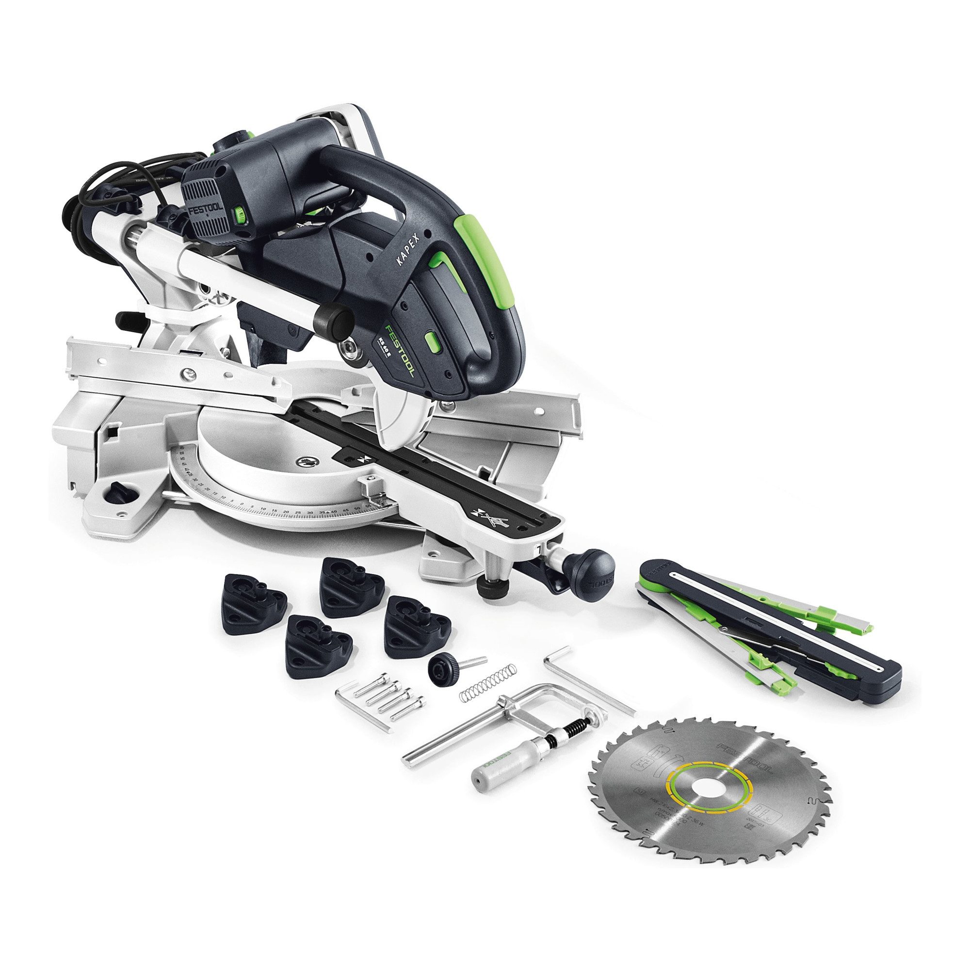 FESTOOL Zug-, Kapp- und Gehrungssäge Festool Kapp-Zugsäge KAPEX KS 60 E-Set