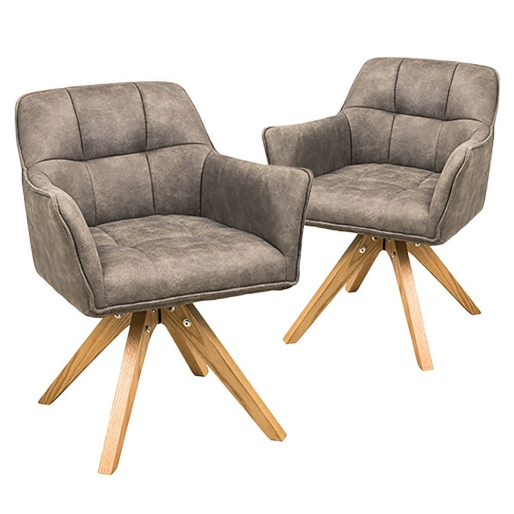 AVISSIMO Polsterstuhl Polsterstuhl PS-0205 (2er Set)