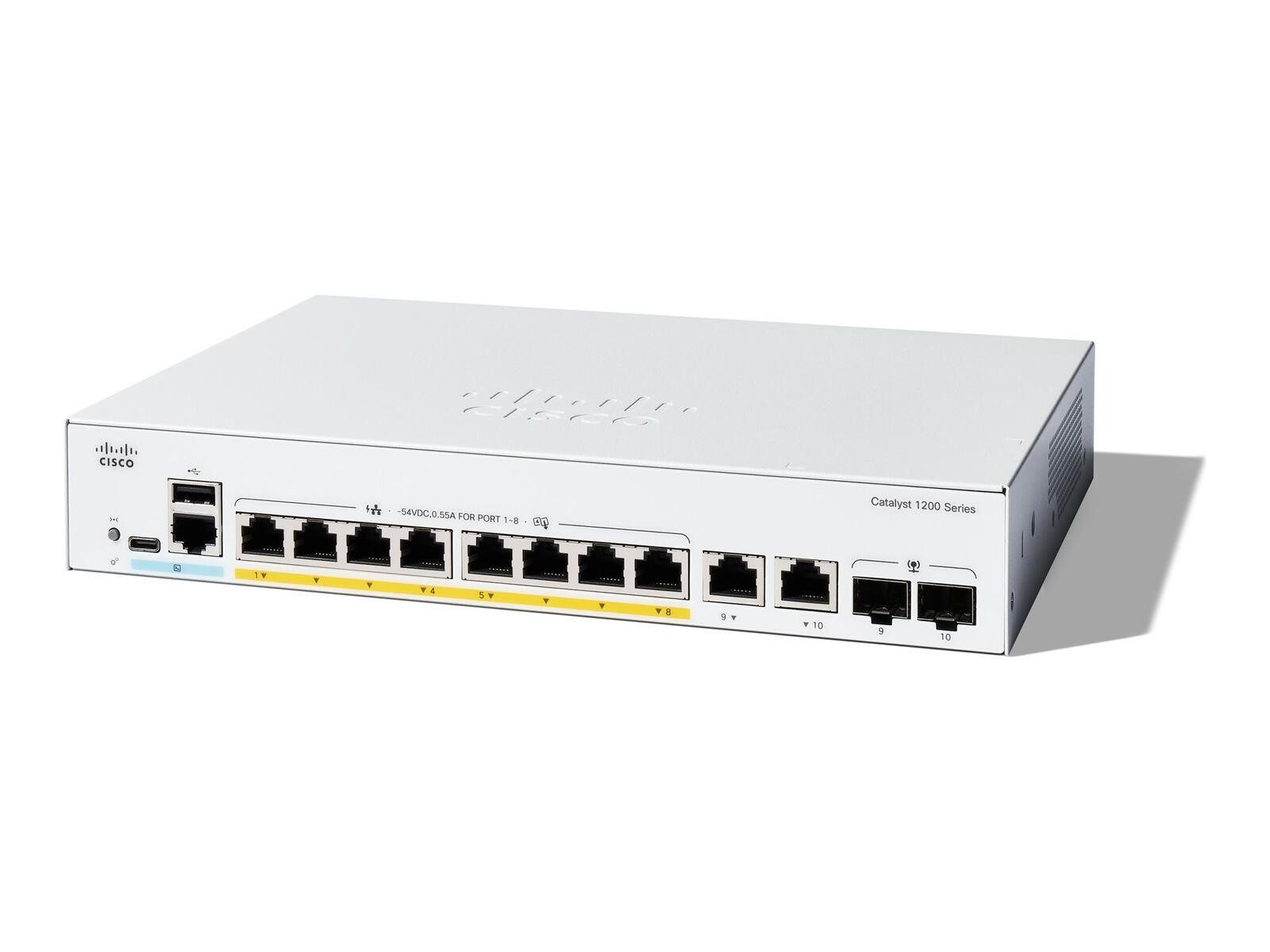 C1200-8P-E-2G Netzwerk-Switch