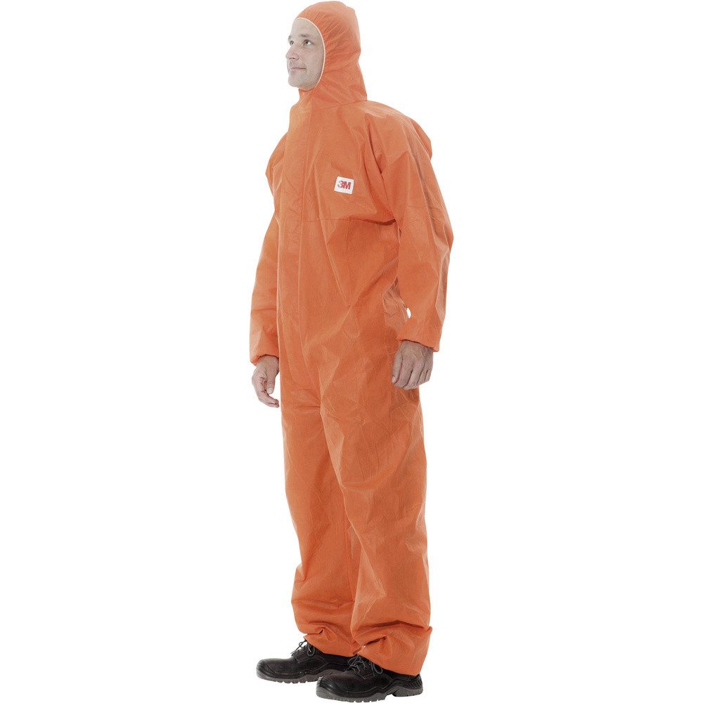 3M Einweghandschuhe 3M 4515OXL Schutzanzug Typ 5/6 4515 Kleider-Größe: XL Orange