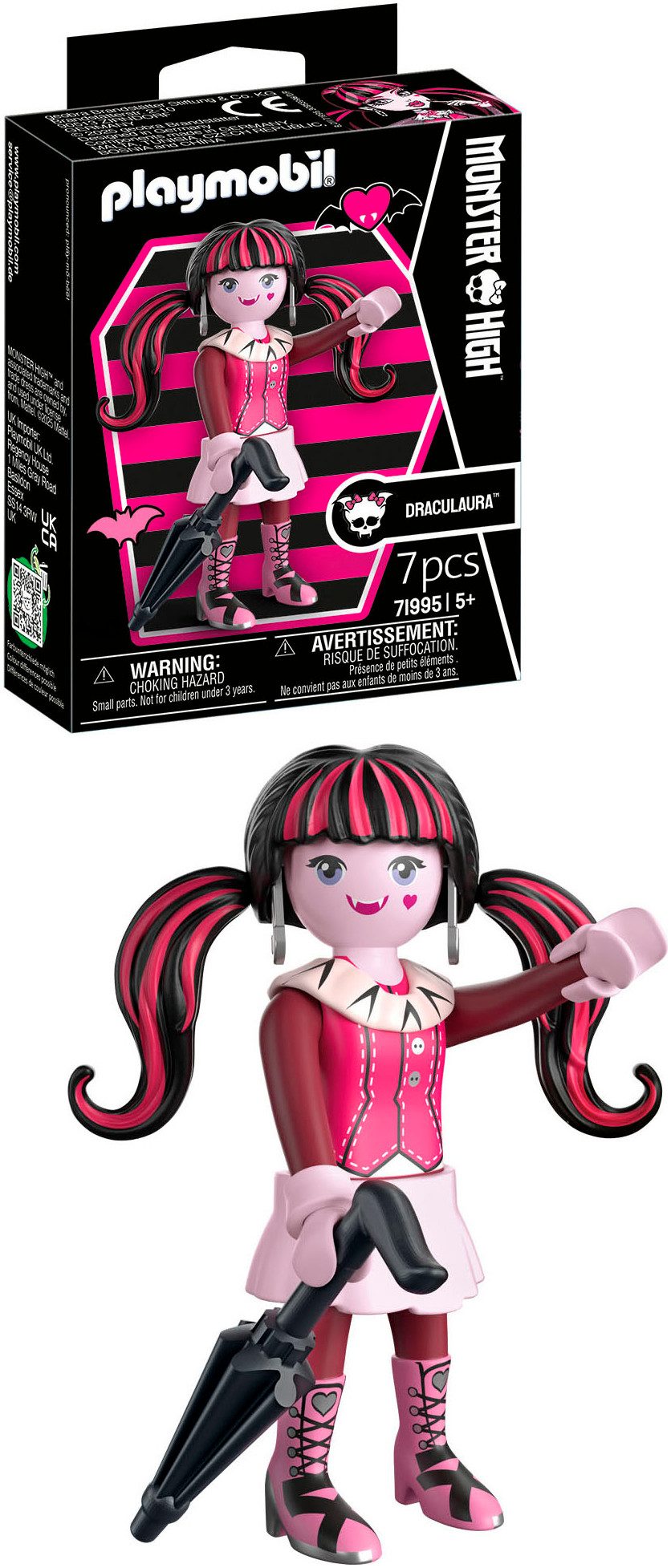 Playmobil® Draculaura (71995), Monster High Konstruktions-Spielset, (7 St) günstig online kaufen