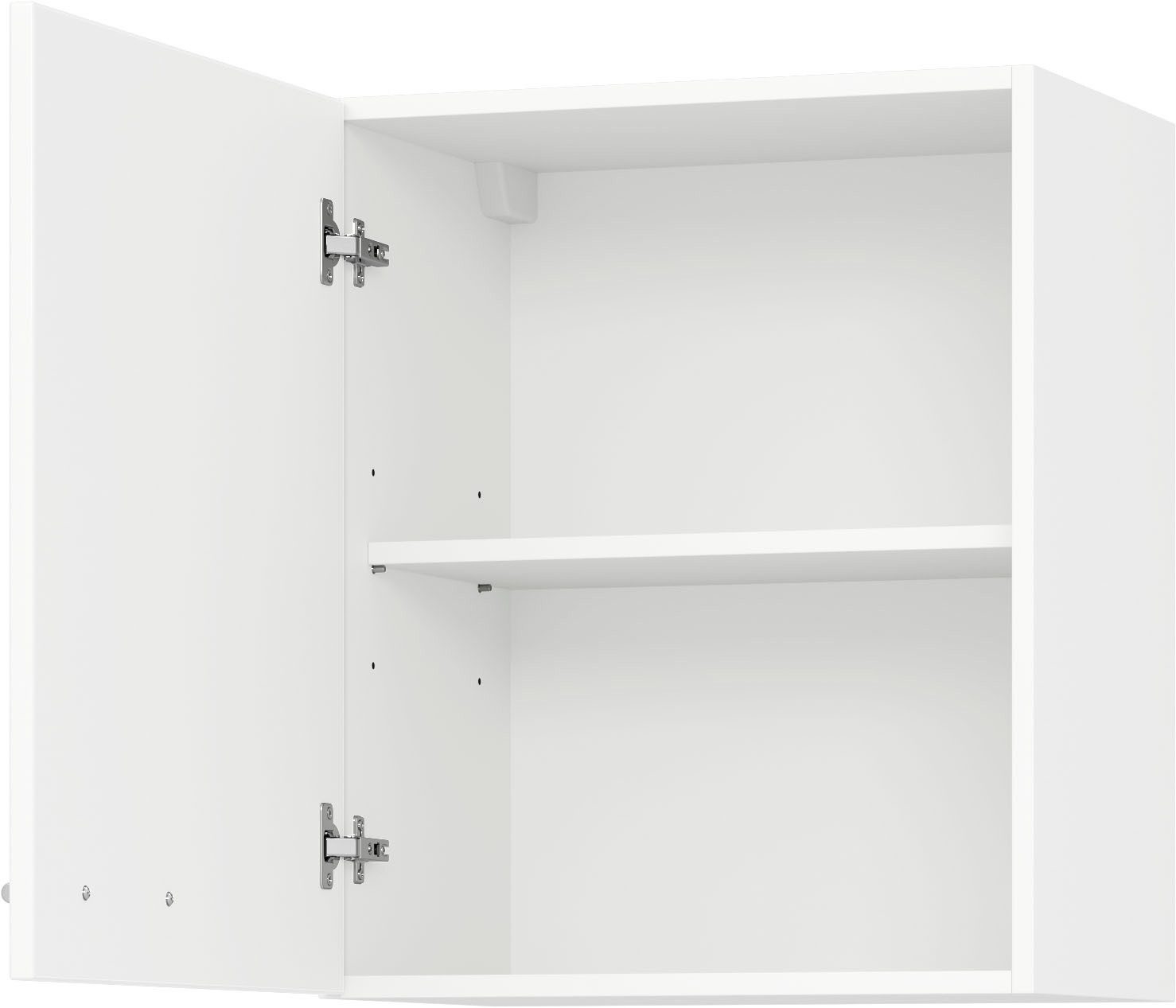 KOCHSTATION Hängeschrank "KS-Scafa", wahlweise Türschlag rechts oder links in meheren Breiten, Höhe 60 cm, wahlweise Türschlag rechts oder links