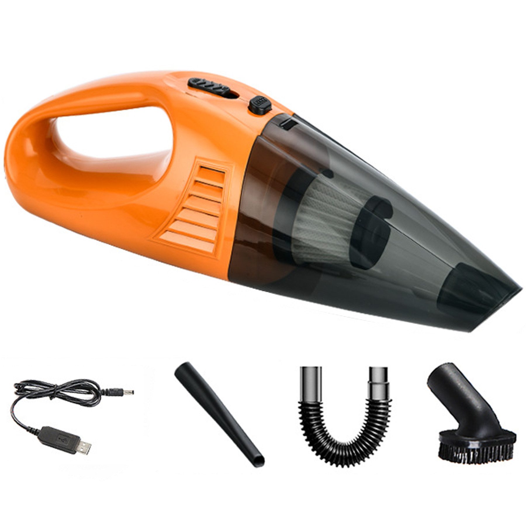 Senmudi Akku-Handstaubsauger 3-in-1 Handstaubsauger, 6000PA Auto Staubsauger Stark, 120 W, Beutellos mit HEPA-Filter, Kabellos Mini Staubsauger für Auto,Küche,Sofa, Haus&Tierhaar Reinigung