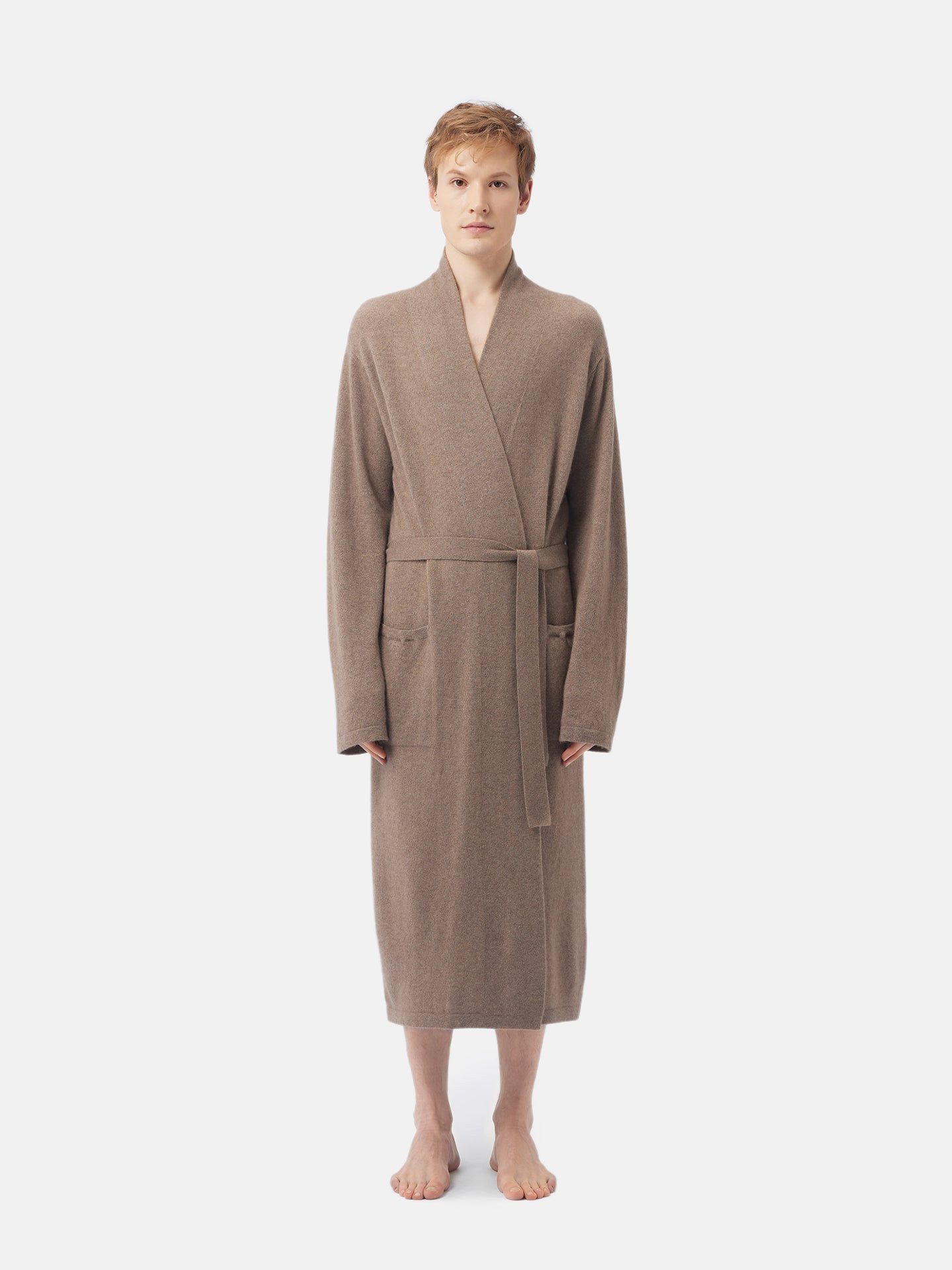 GOBI Cashmere Badeanzug Herren-Morgenmantel aus Kaschmir günstig online kaufen