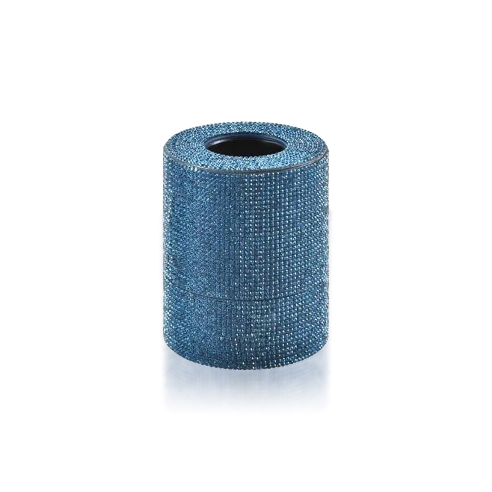 Fitz Art & Light GmbH & Co. KG Tischleuchte SOCLE LAMPE DE TABLE GLITTER BLUE