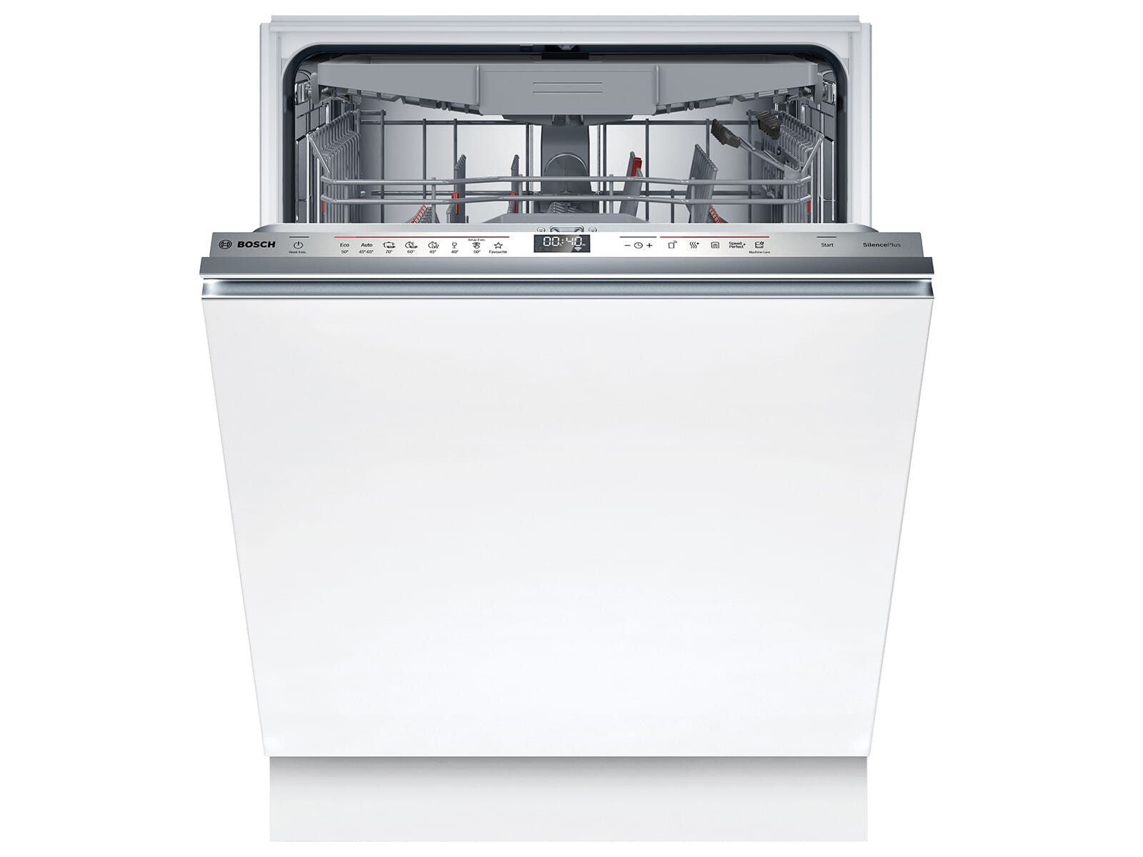 BOSCH vollintegrierbarer Geschirrspüler SBD6ECX12E, 9.0 l, 14 Maßgedecke, Open Assist autom. Türöffnung