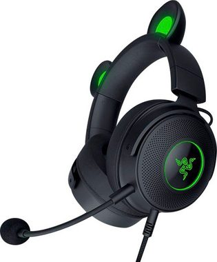 RAZER Kraken Kitty V2 Pro Gaming-Headset (Mikrofon abnehmbar, Rauschunterdrückung, Stummschaltung)