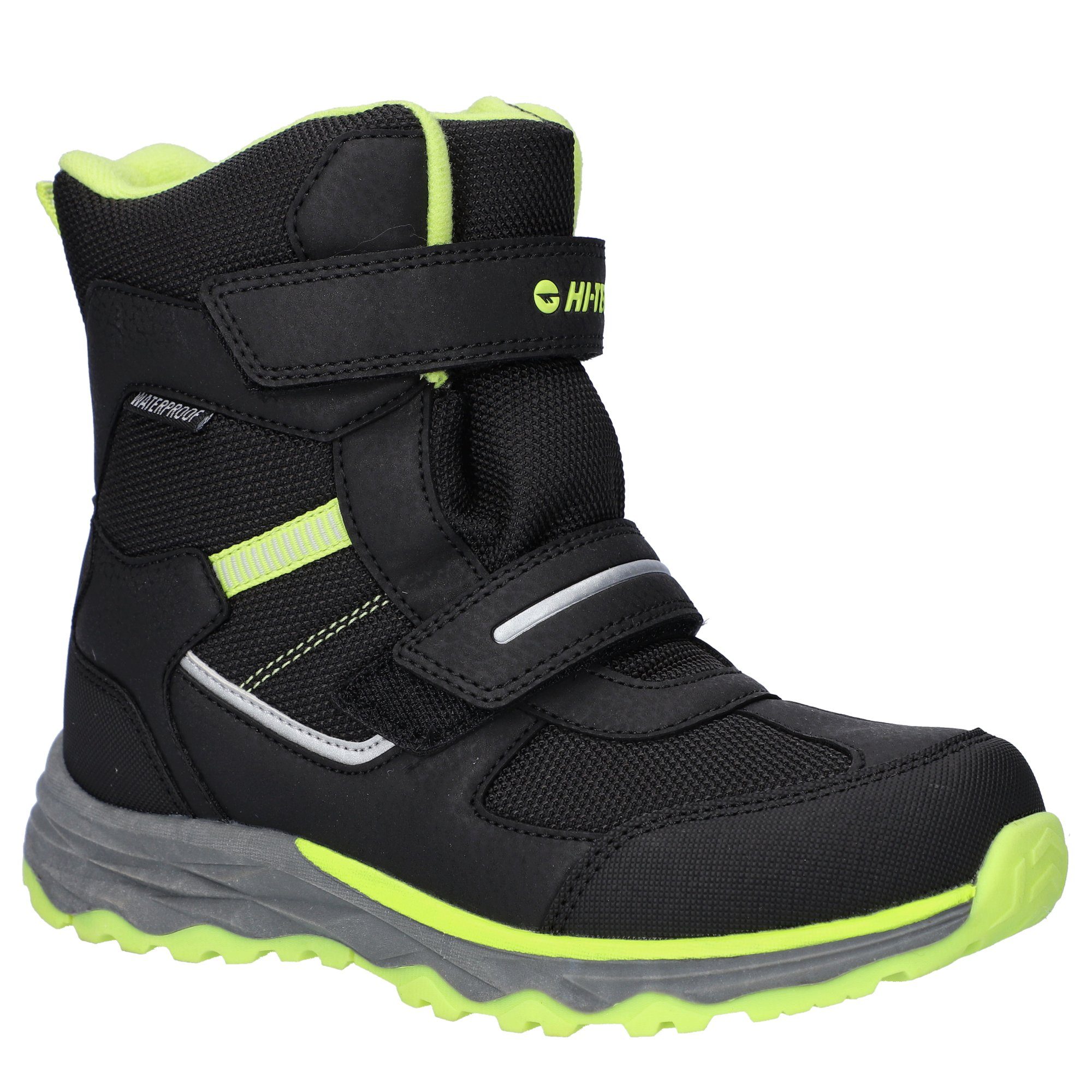 HI-TEC work Hi-Tec Penguin WP schwarz/lime Winterstiefel