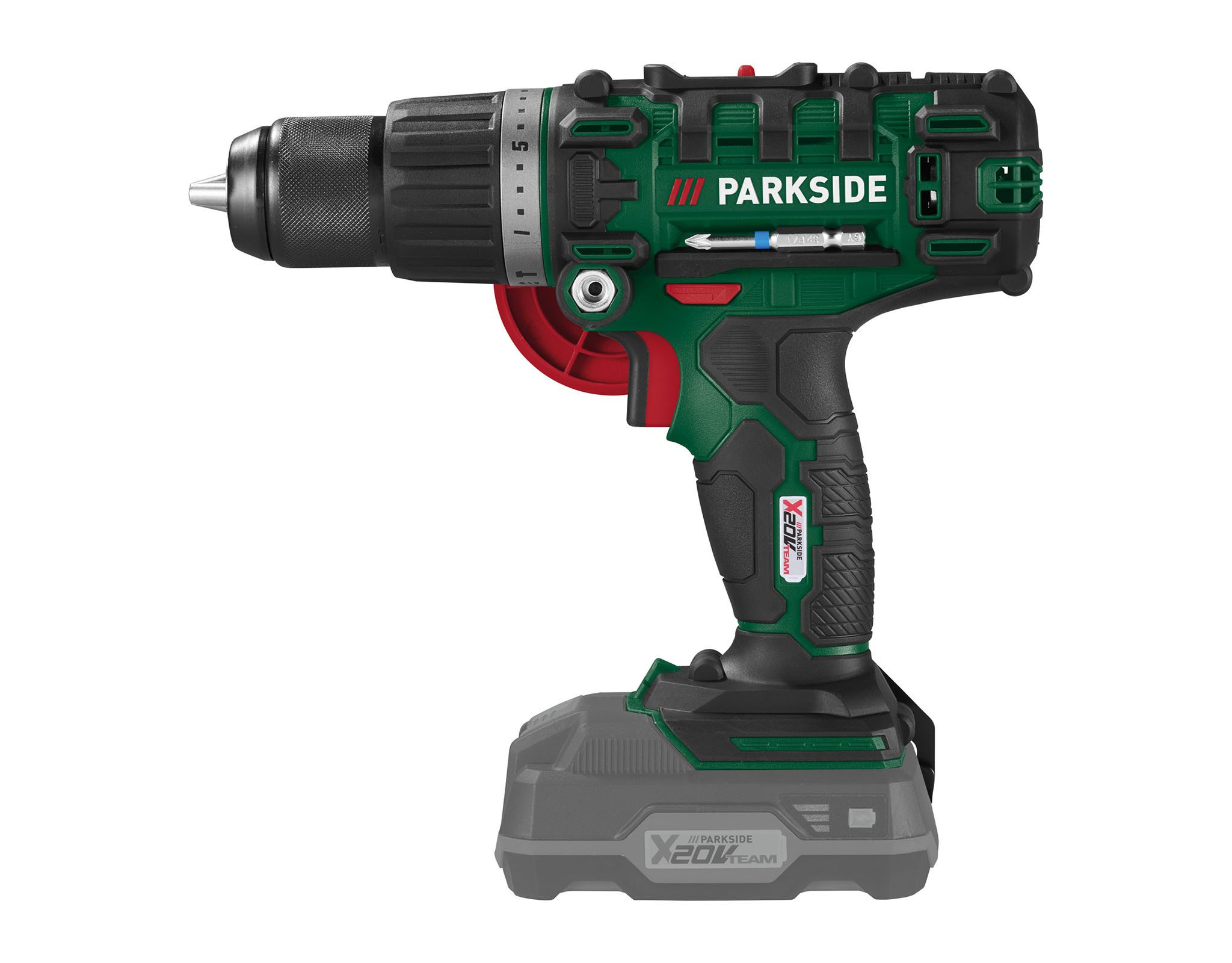 Parkside Akku-Schlagbohrschrauber 20V Akku-Schlagbohrschrauber 3in1 PSBSA 20-Li E4 ohne Akku&Ladegerät