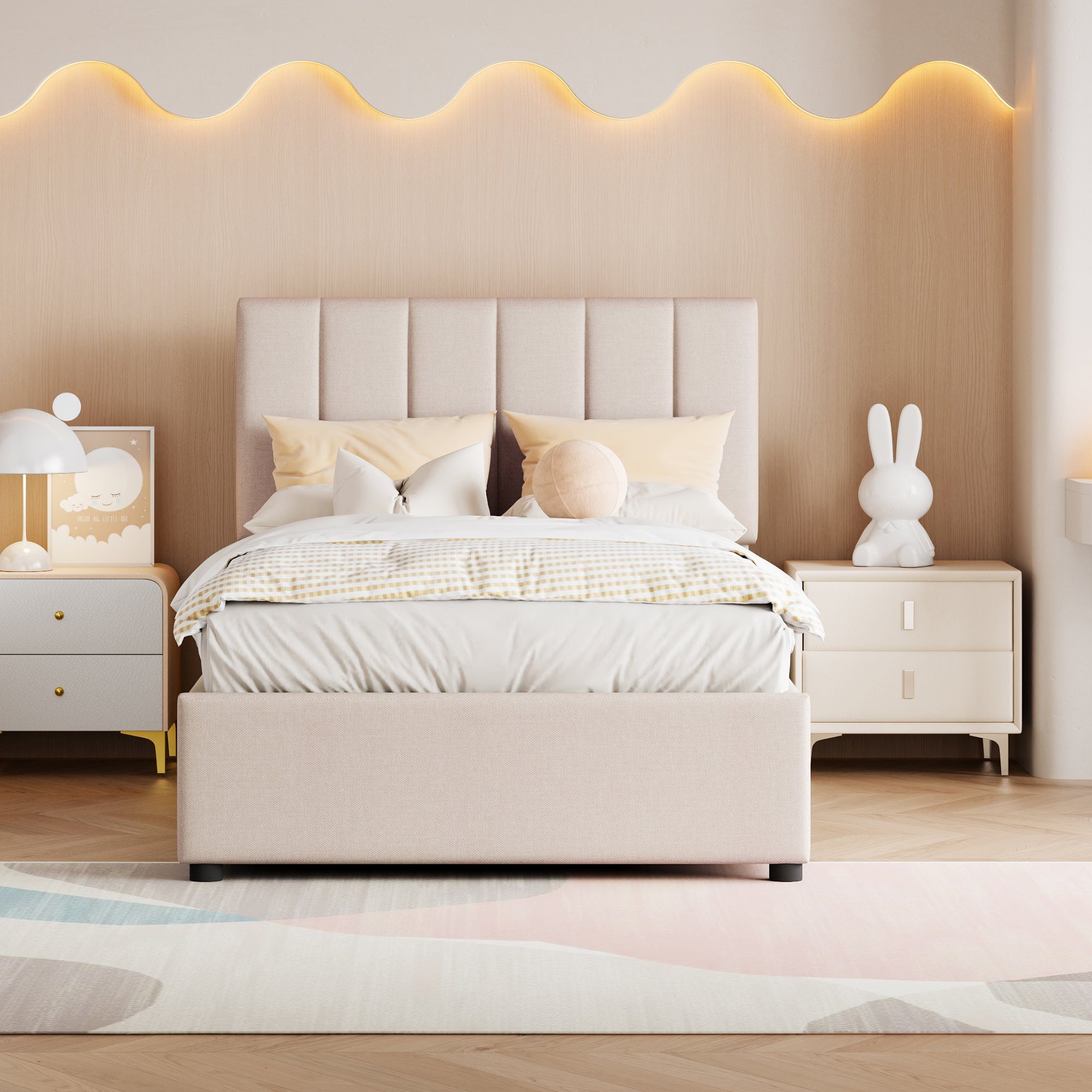 HAUSS SPOLE Polsterbett 90x200 cm mit günstig online kaufen