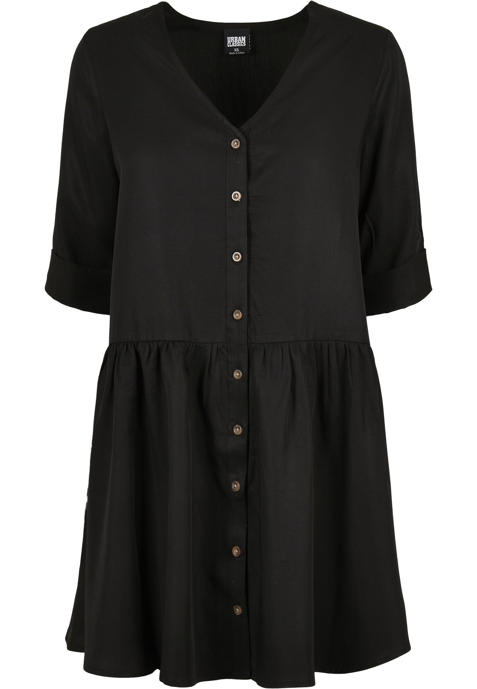 URBAN CLASSICS Ladies Dress Jerseykleid Frauen (1-tlg) Babydoll Shirt