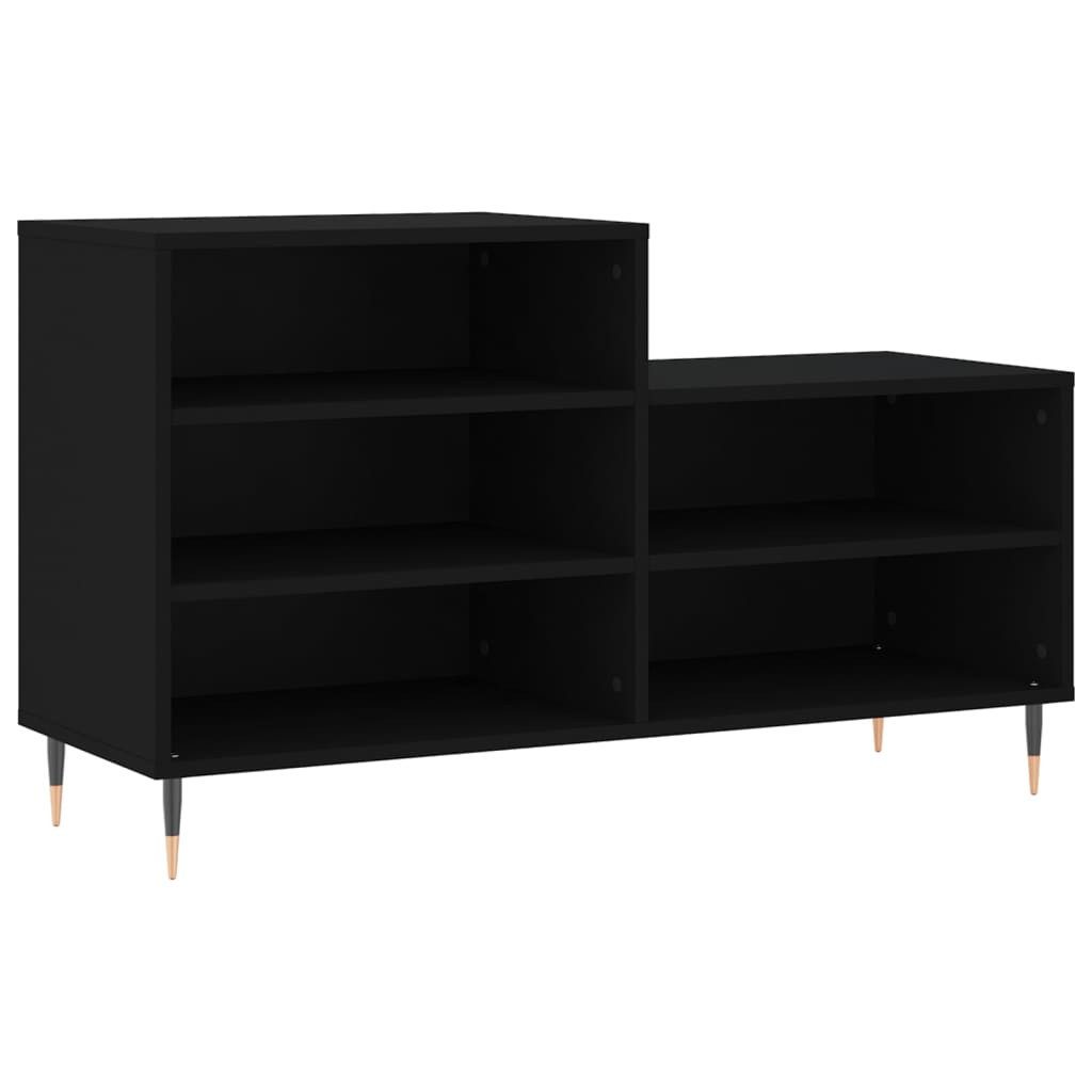 vidaXL Schuhregal Schuhregal Schwarz 102x36x60 cm günstig online kaufen
