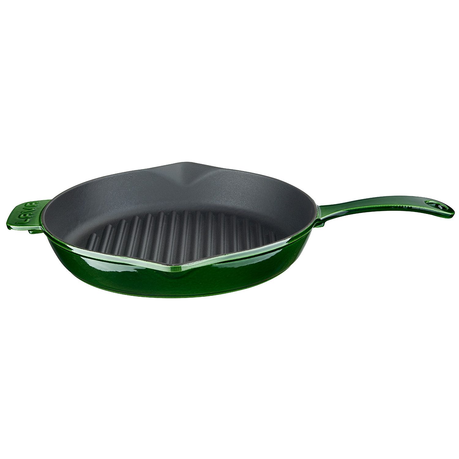 Grillpfanne LAVA Grillpfanne aus emailliertem Gusseisen, Ø 28 cm, 2,3 Liter