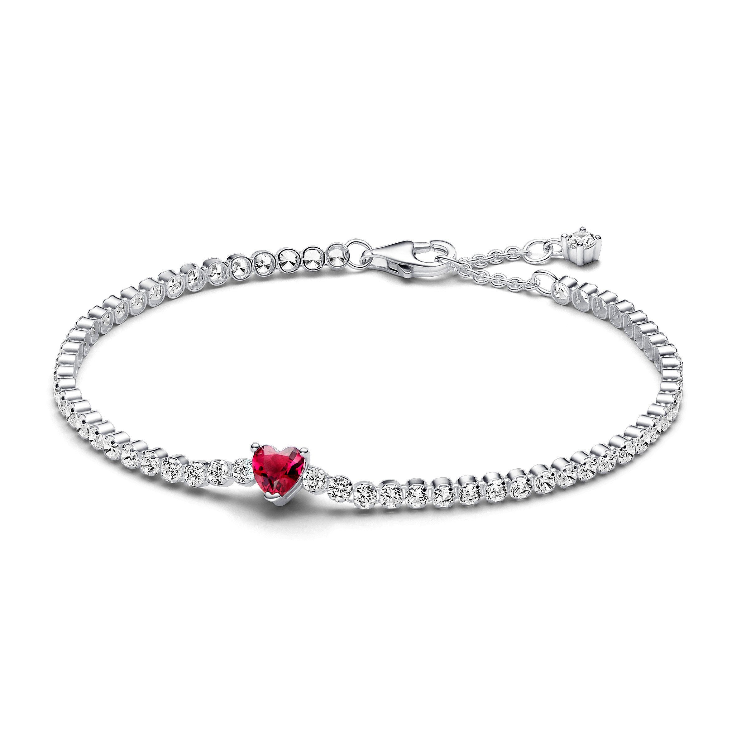 Pandora Perlenarmband Pandora Armband Sparkling Heart günstig online kaufen