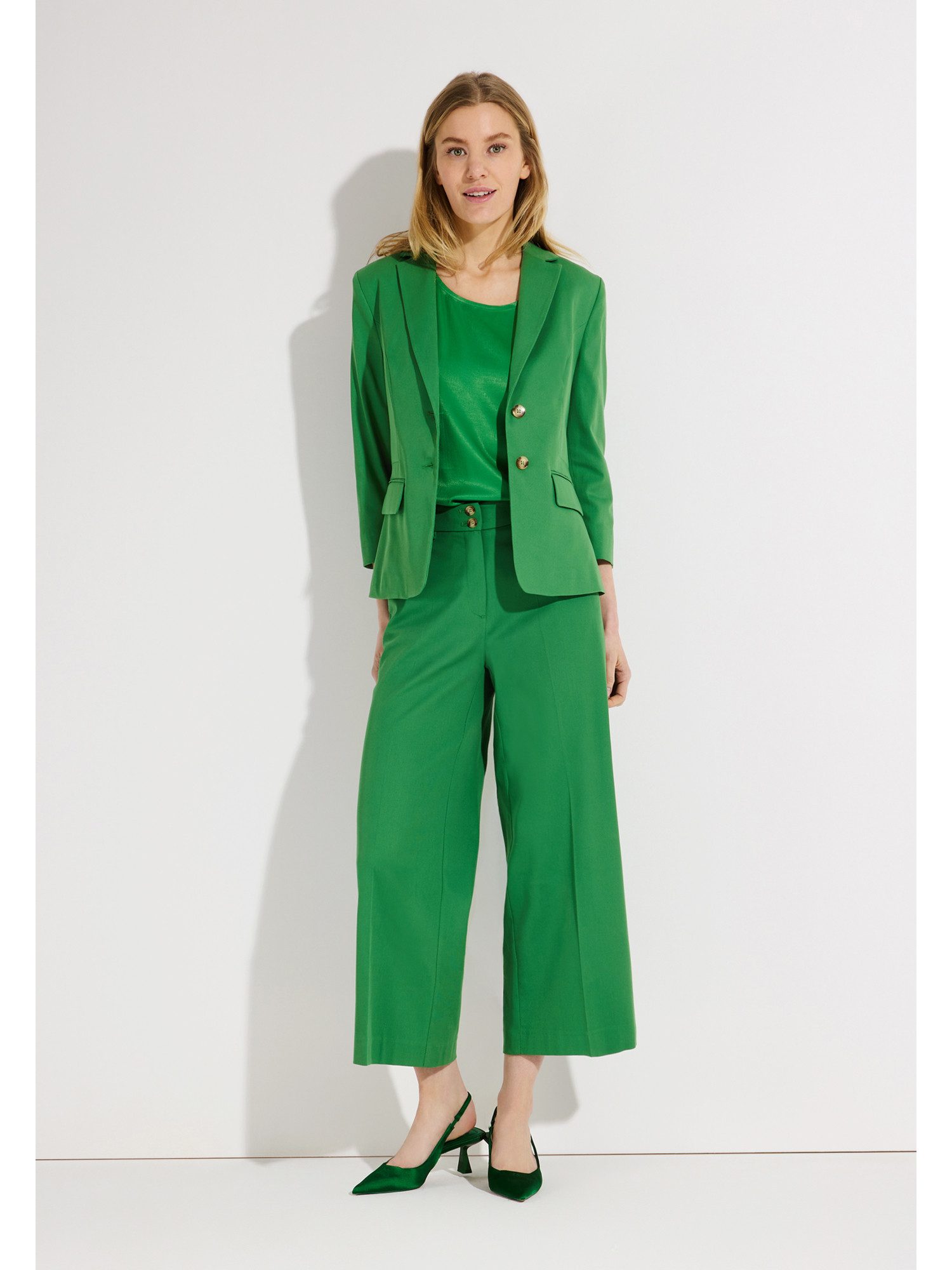 MORE&MORE Culotte weite, verkürzte Anzughose günstig online kaufen