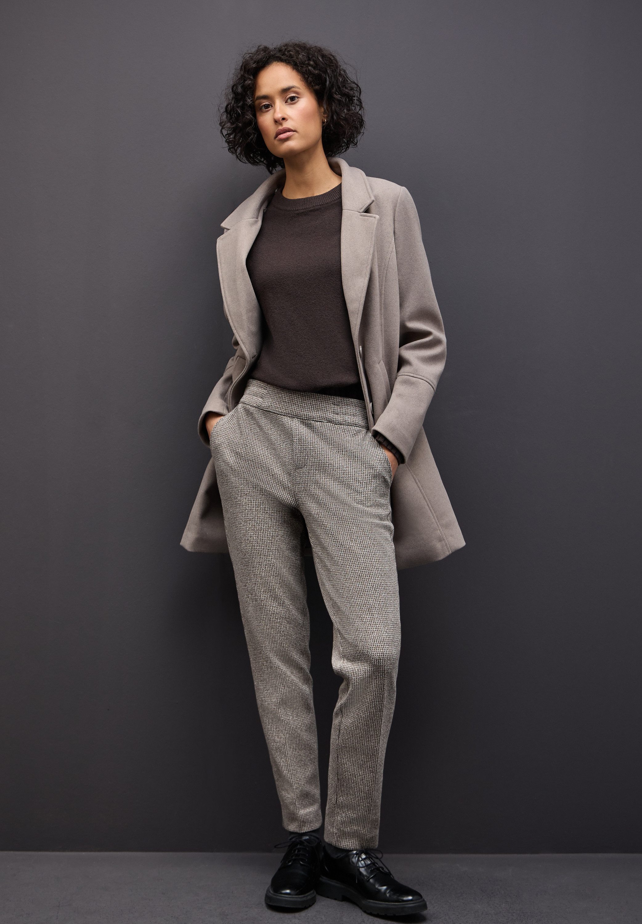 STREET ONE Stoffhose Style Bonny mit elastischem Bund