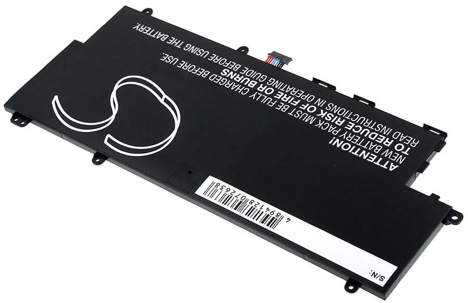 Powery Akku für Samsung NP-530U3C mAh (7.4 Laptop-Akku 6000 V)