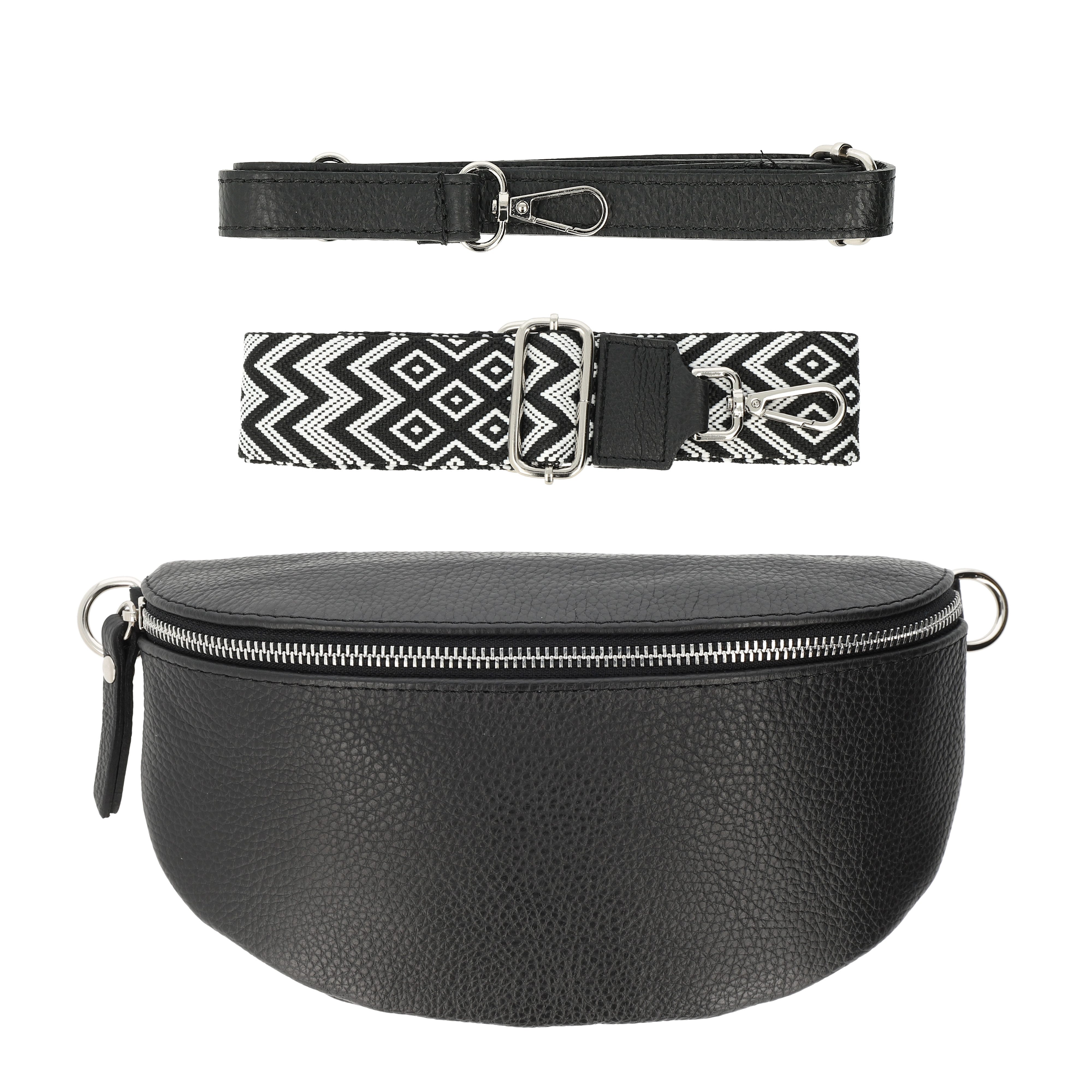 Botego Gürteltasche Bauchtasche Leder Damen, Crossbody Taschen, Echte Ledertaschen