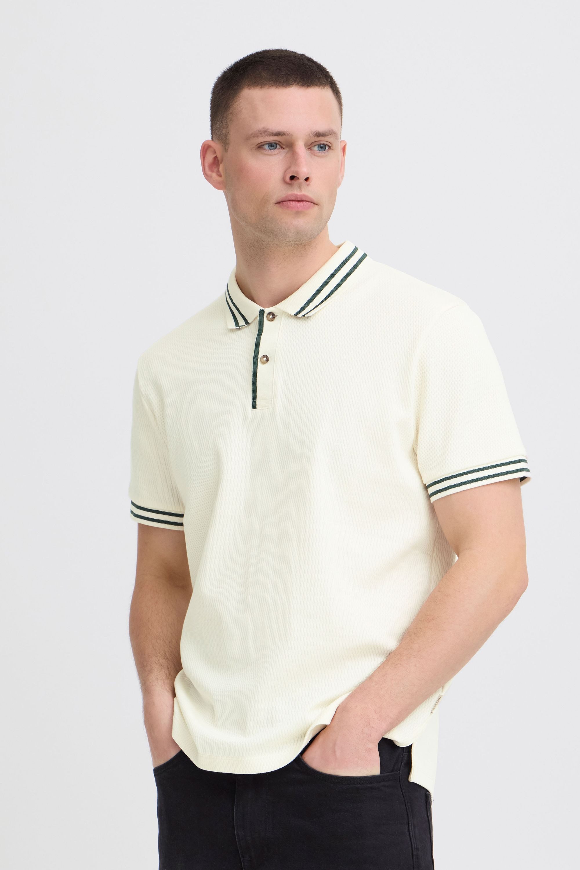 Blend Poloshirt BHFable Klassisches Polo-Shirt mit kurzer Knopfleiste