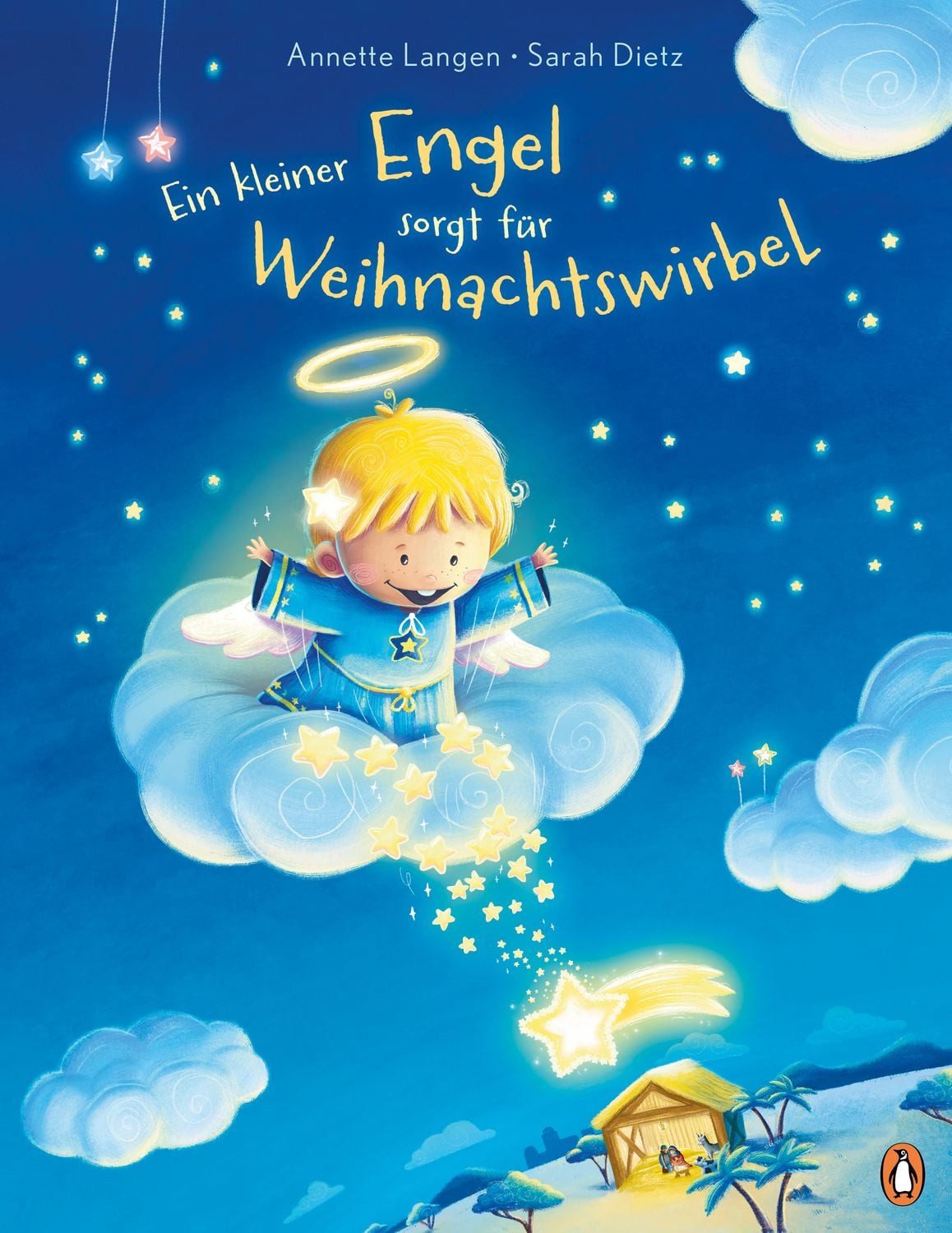 Ein kleiner Engel sorgt für Weihnachtswirbel / Annette Langen, Bilderbuch zu Weihnachten für Kinder ab 4 Jahren
