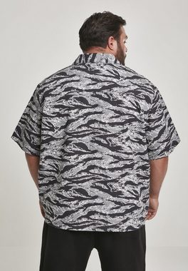 URBAN CLASSICS Langarmhemd Urban Classics Herren Pattern Resort Shirt (1-tlg)