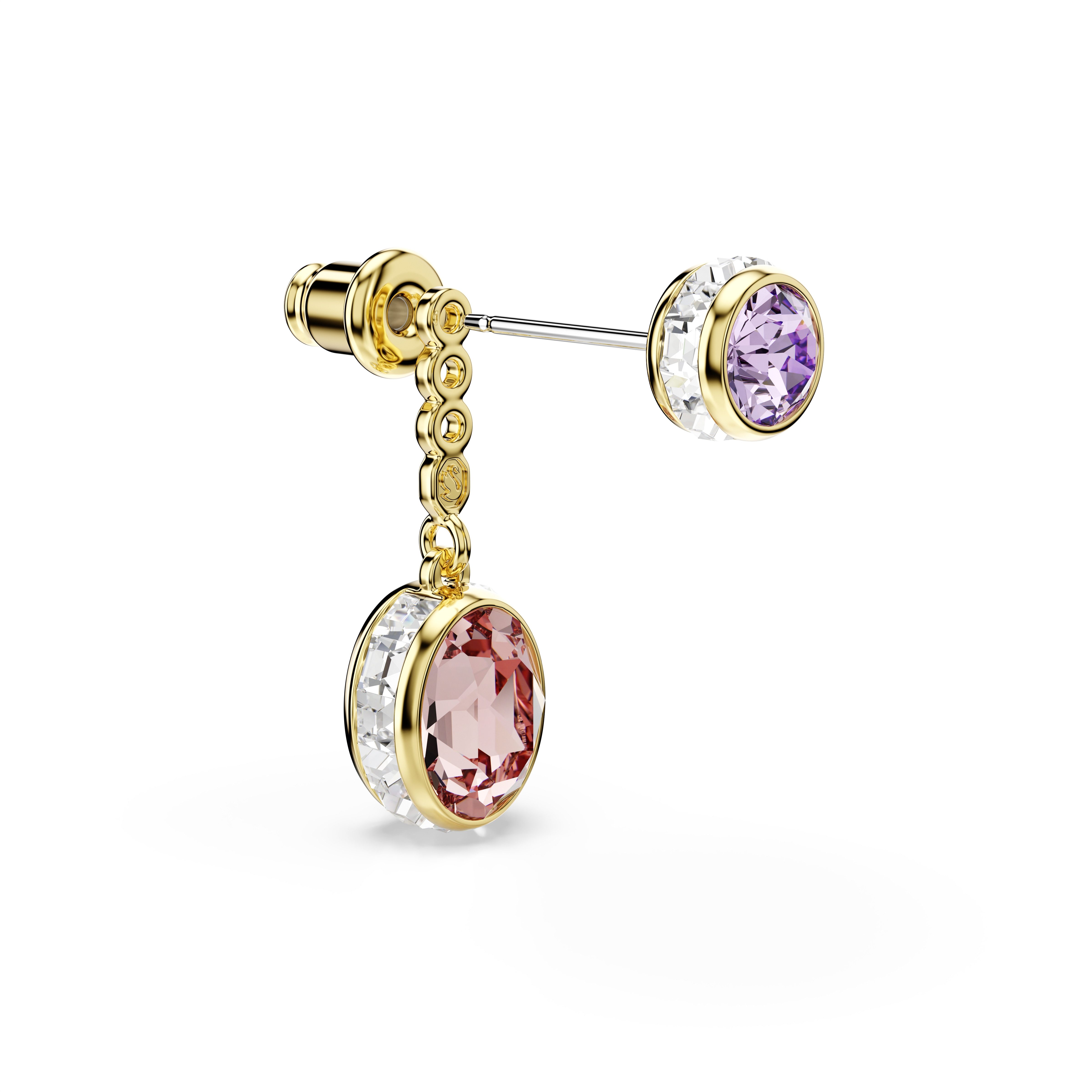Swarovski Paar Ohrhänger Schmuck Geschenk Chroma Ohrringe, mit Swarovski® Kristall - Einhänger abnehmbar