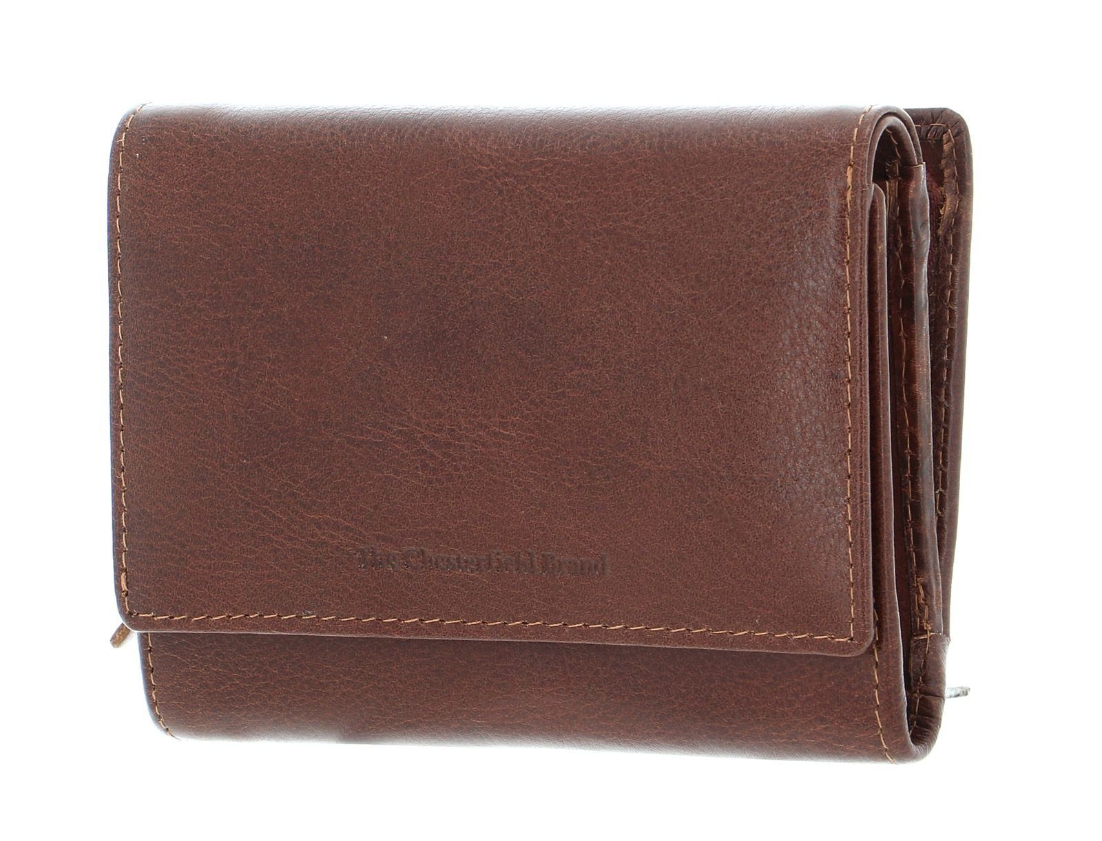 The Chesterfield Brand Geldbörse Flap Wallet, aus echtem Rindsleder mit RFID-Blocker Schutz