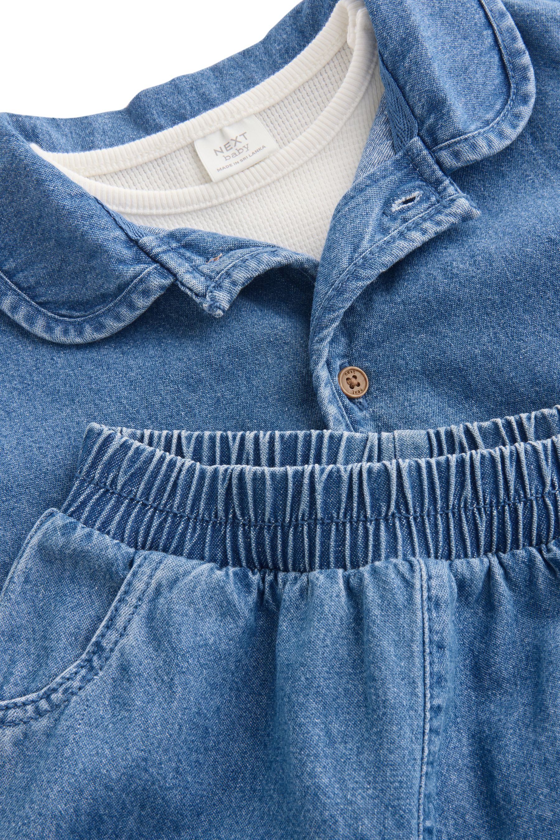 Next Hemd & Hose Baby Jacke und Hose im Set (3-tlg)