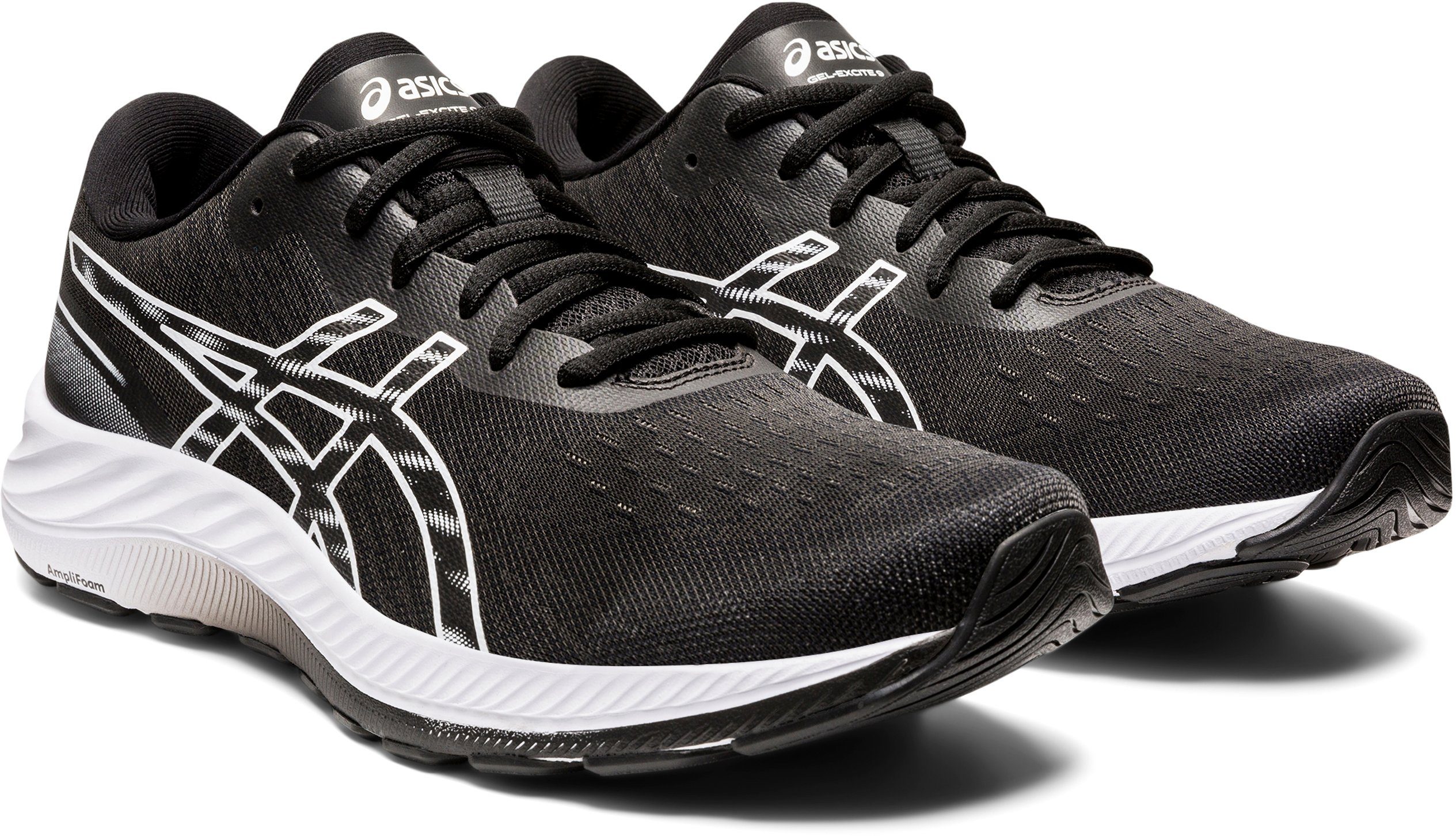 GEL-EXCITE schwarz-weiß Asics Laufschuh 9