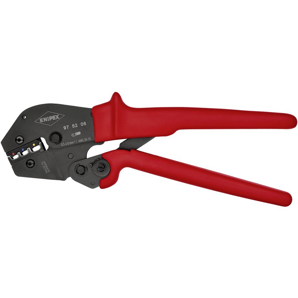 Thumbnail - Knipex Crimpzange Knipex 97 52 06 Crimpzange Isolierte Kabelschuhe, Steckverbinder, St