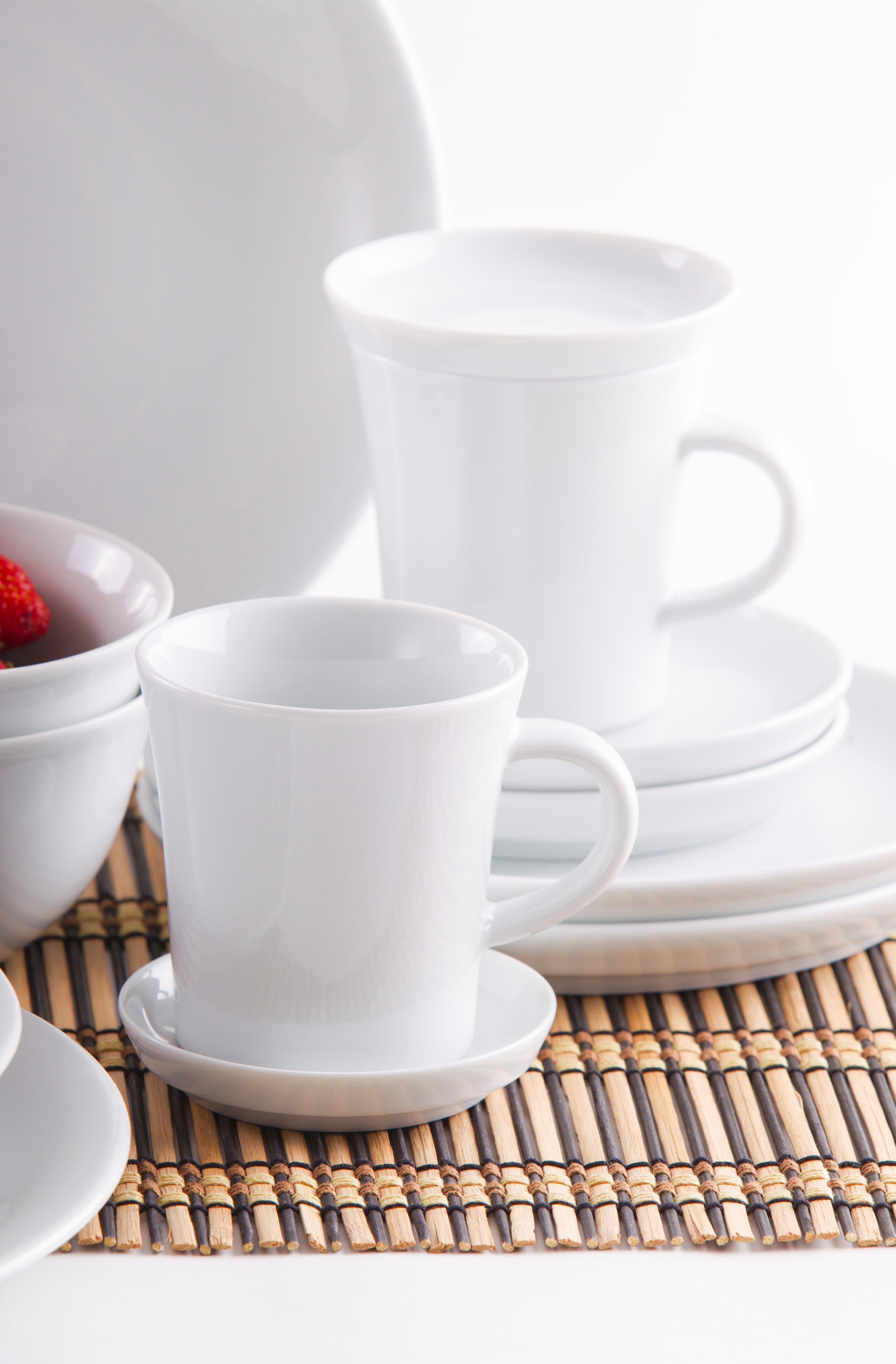 KAHLA Geschirr-Set Update Design 2 Go (14-tlg), 2 Personen, Porzellan, Made in Germany