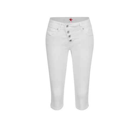 Buena Vista Stretch-Jeans BUENA VISTA MALIBU CAPRI white 2104 J5232 502.032 - Stretch Twill