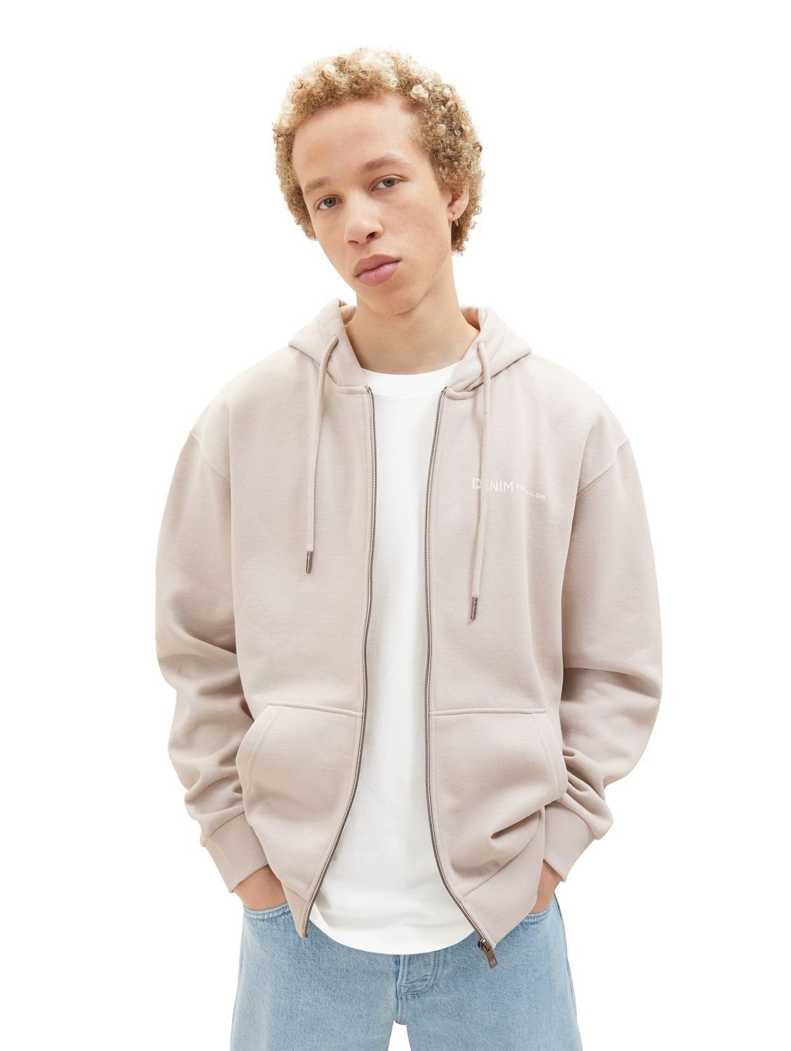 TOM TAILOR Denim Hoodie FULLZIP aus günstig online kaufen
