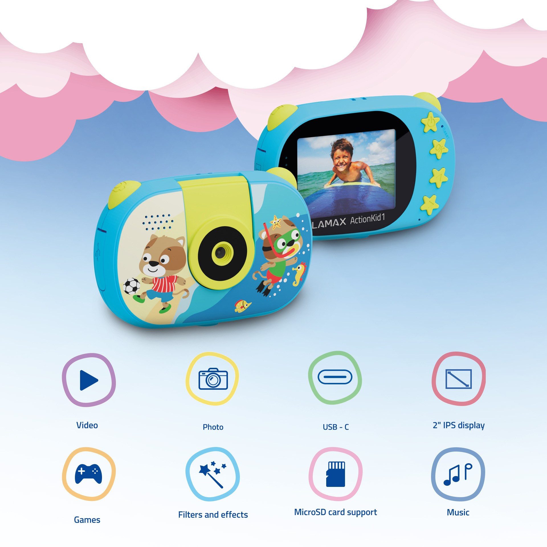 LAMAX ActionKid1 Kinderkamera