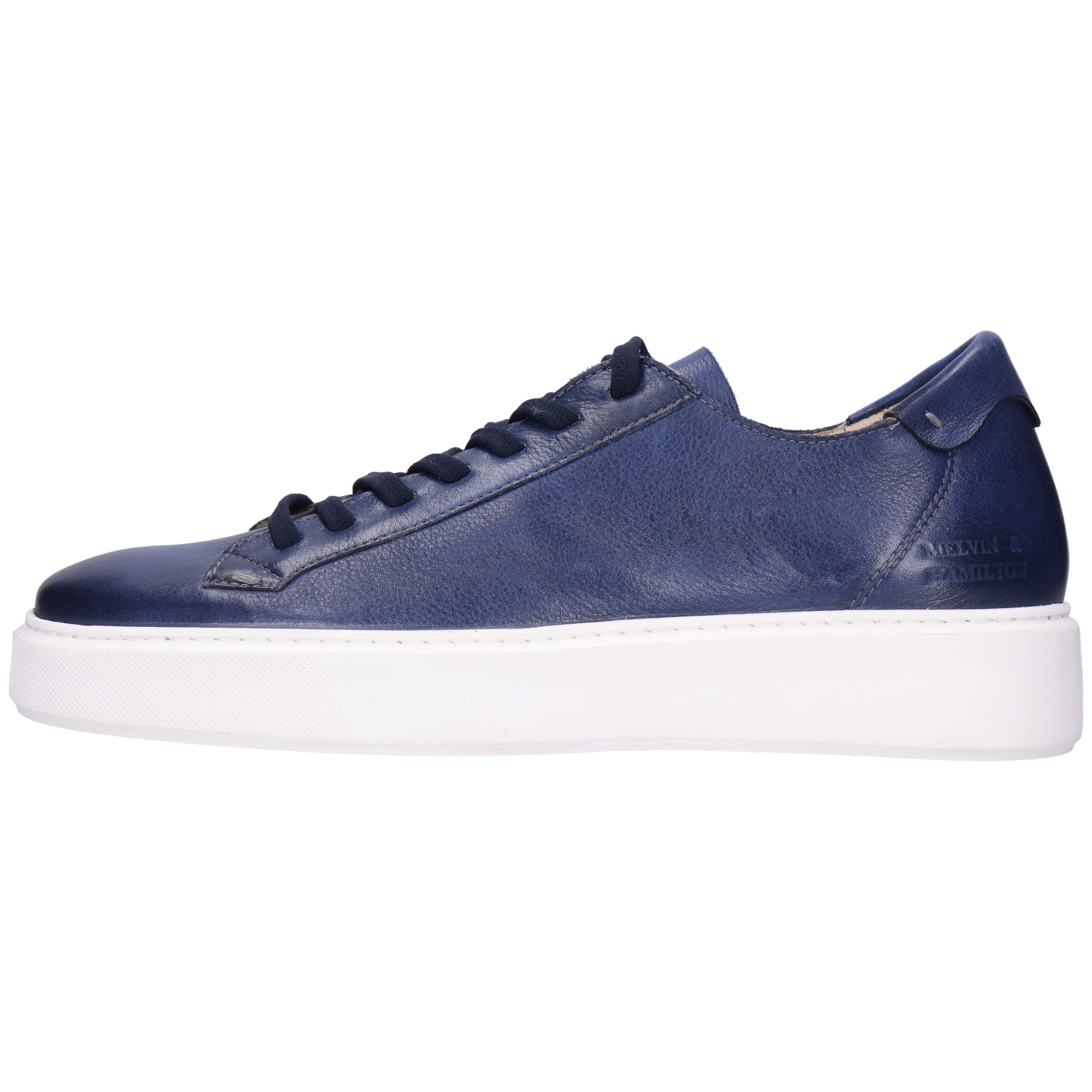 Melvin & Hamilton Evan 1 Leder-Sneakers für Herren Sneaker Plateausohlen, Echtes Leder, Herausnehmbare Innensohle