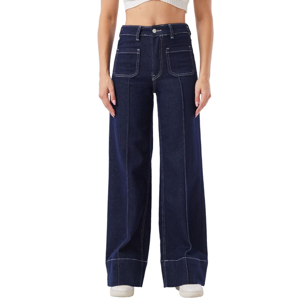 Weite Jeans Damen Freizeit