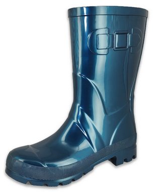 Beck Damen Regenstiefel Glossy Gummistiefel