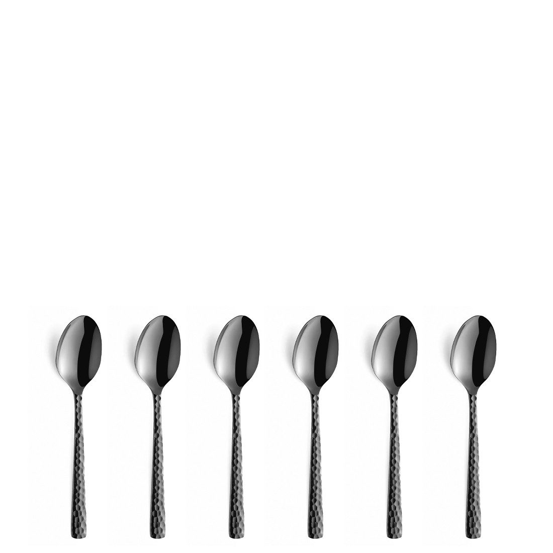 Amefa Espressolöffel FELICITY mit markantem Hammerschlag-Design auf den ...