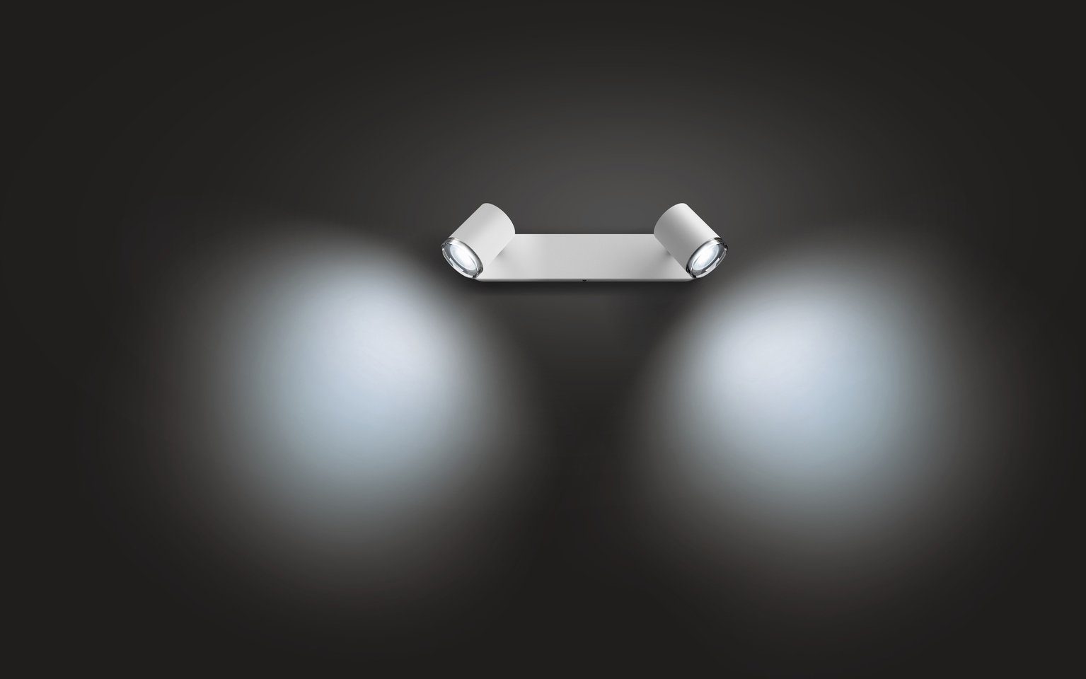 Philips Hue LED Flutlichtstrahler Adore, Dimmfunktion, Warmweiß wechselbar, Leuchtmittel