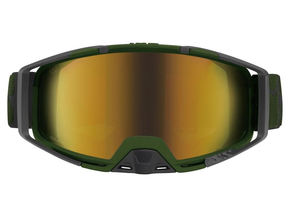 IXS Sonnenbrille IXS Sports Division iXS Trigger Goggle Mirror unis Olive/Mirror Gold -