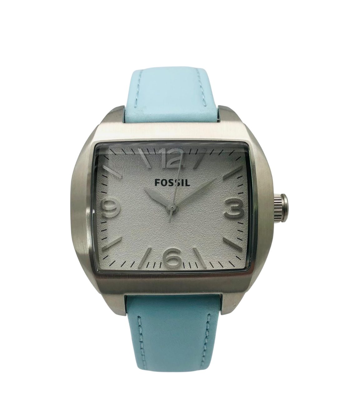 Fossil Quarzuhr Damenuhr Edelstahl Lederband Silber günstig online kaufen