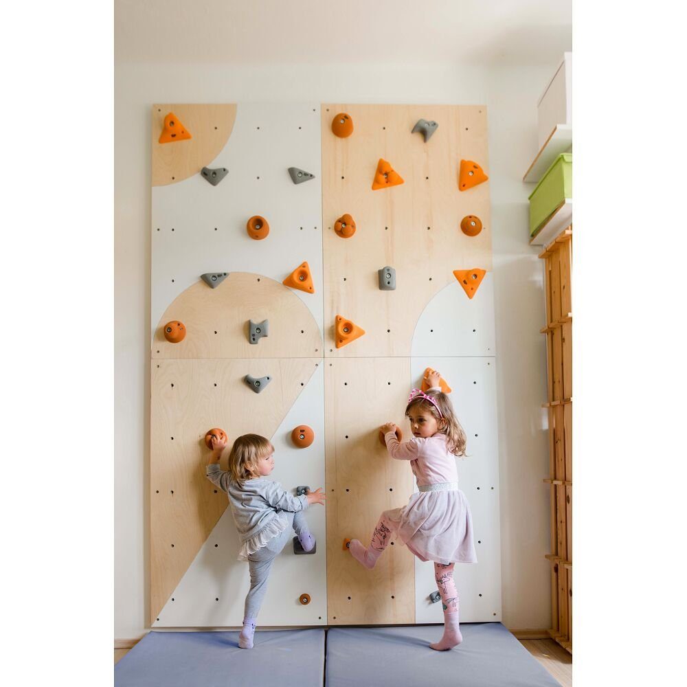 Blockids Kletterwand Kletterwand Indoor 4, Für Kinder von 3 bis 12 Jahren