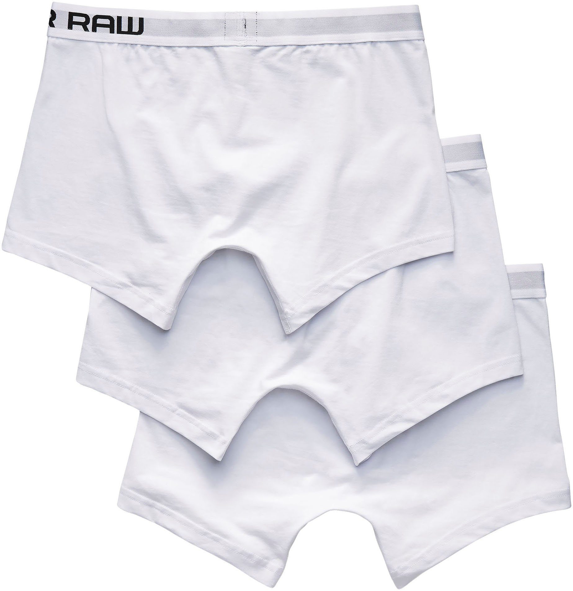 RAW Classic 3-St., trunk G-Star (Packung, 3 3er-Pack) weiß Boxer pack