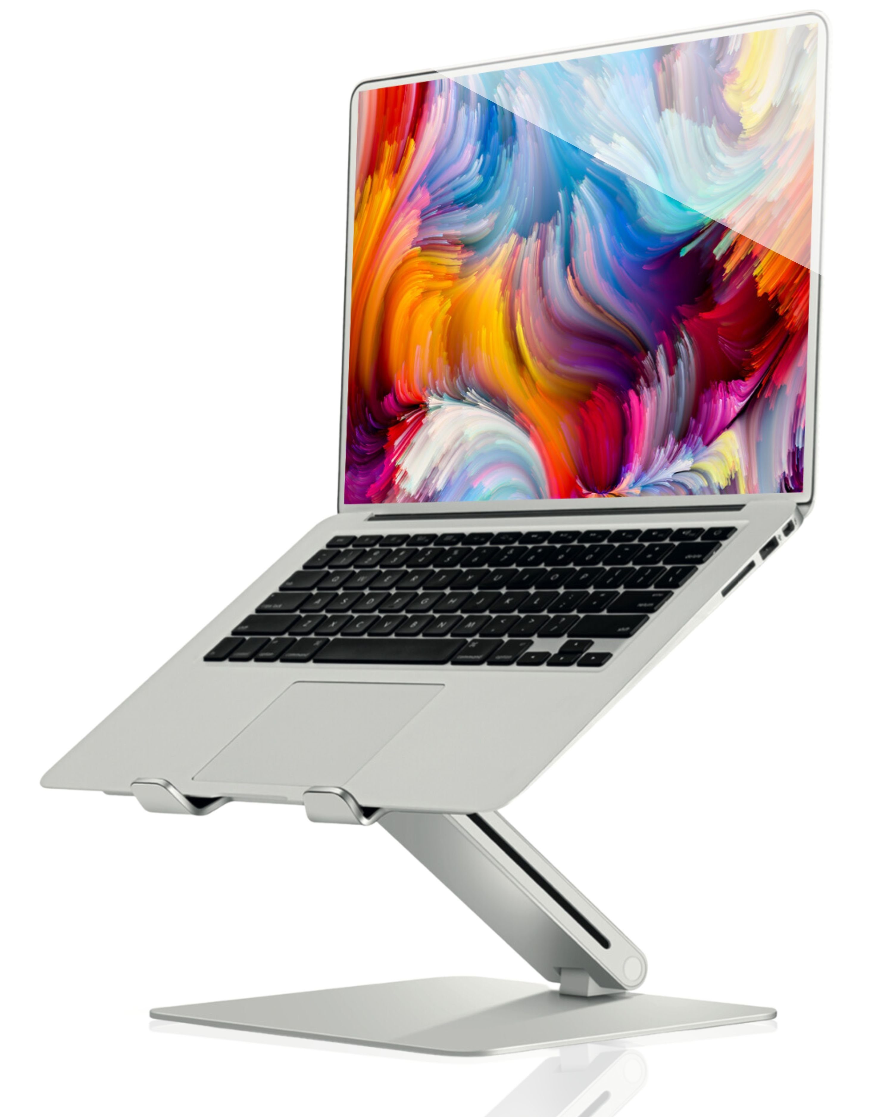FLEXD-X Laptop Halterung Laptop-Ständer, (Laptop Stand - Laptop Erhöhung für alle Geräte - Laptop Ständer)
