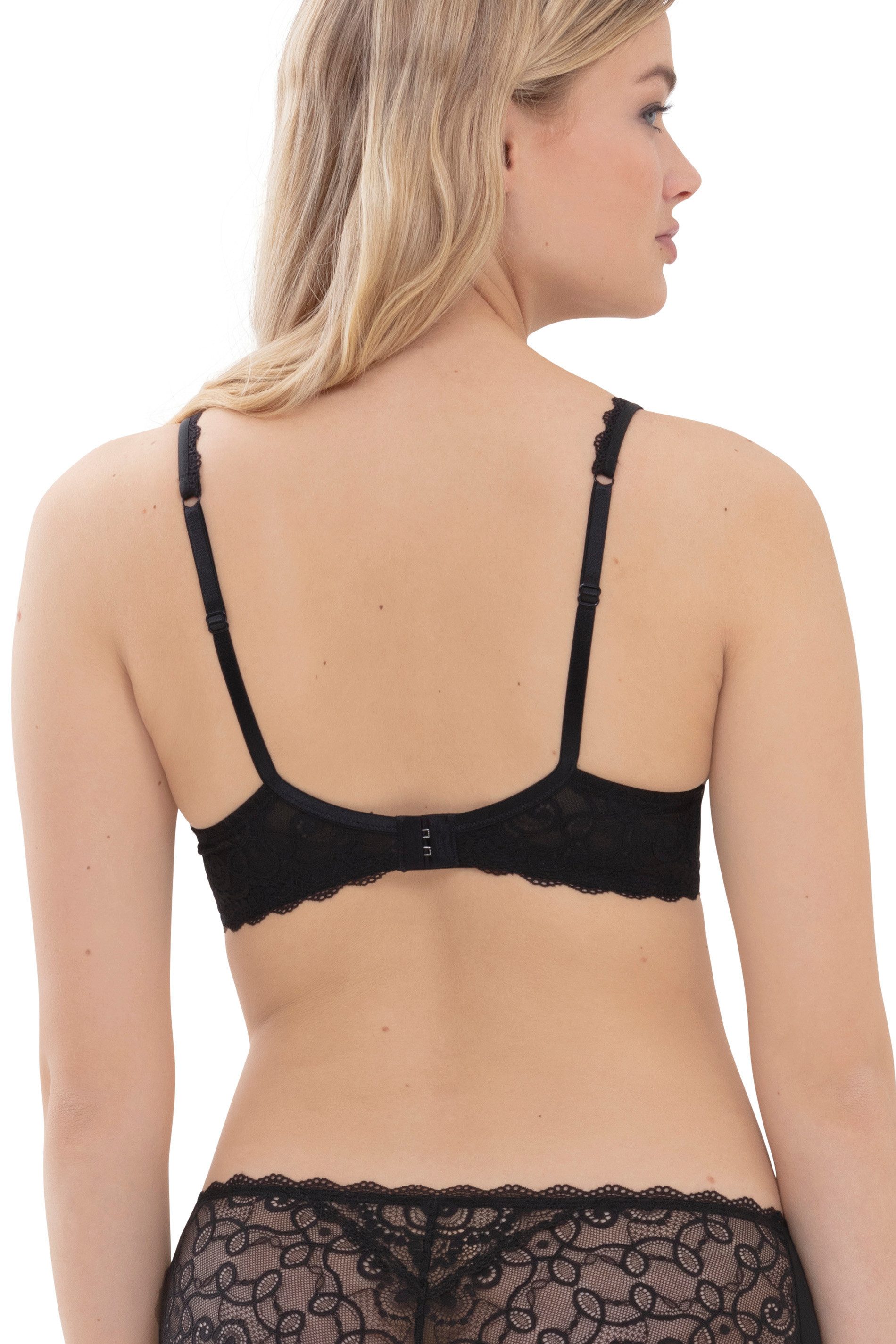 Mey Bügelloser BH Amorous mit grafischer Spitze, feminin, Zierträger