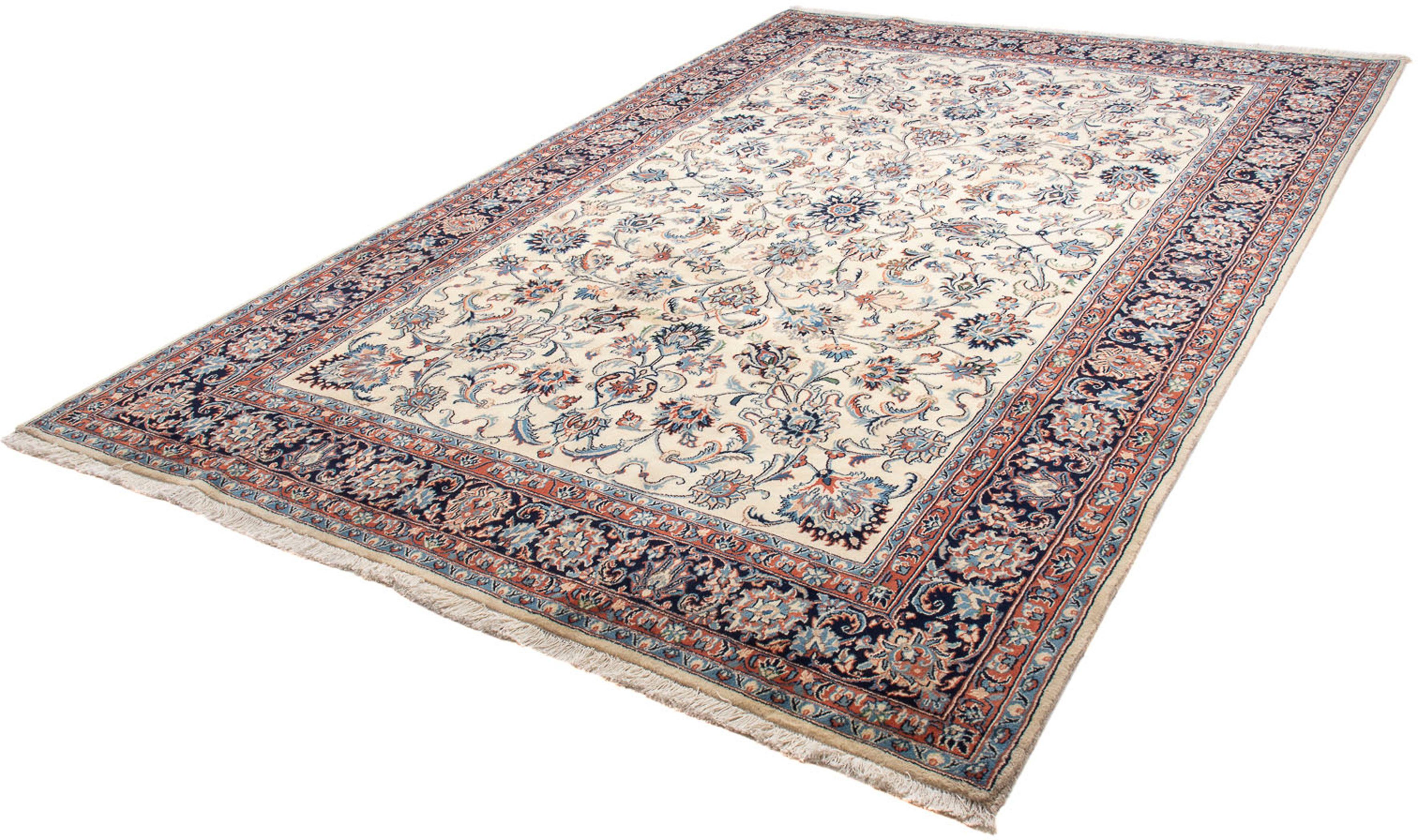 Orientteppich Perser - Classic - 300 x 202 cm - beige, morgenland, rechteckig, Höhe: 10 mm, Wohnzimmer, Handgeknüpft, Einzelstück mit Zertifikat