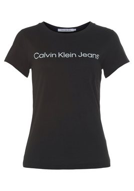 Calvin Klein Jeans T-Shirt CORE INSTIT LOGO SLIM FIT TEE mit CK-Logoschriftzug