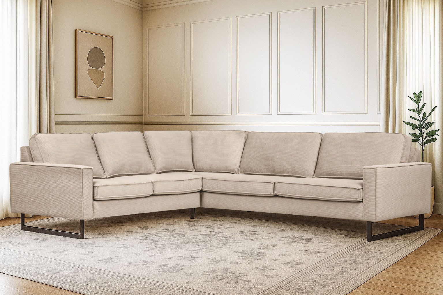 Places of Style Ecksofa Pinto, XXL, günstig online kaufen